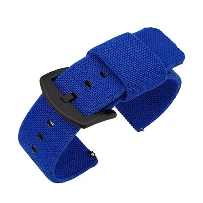 Bracelet de montre en Nylon 18mm 20mm 22mm 24mm bracelet élastique tissé armée pour Seiko bracelet à dégagement rapide bracelet de montre de Sport militaire pour hommes