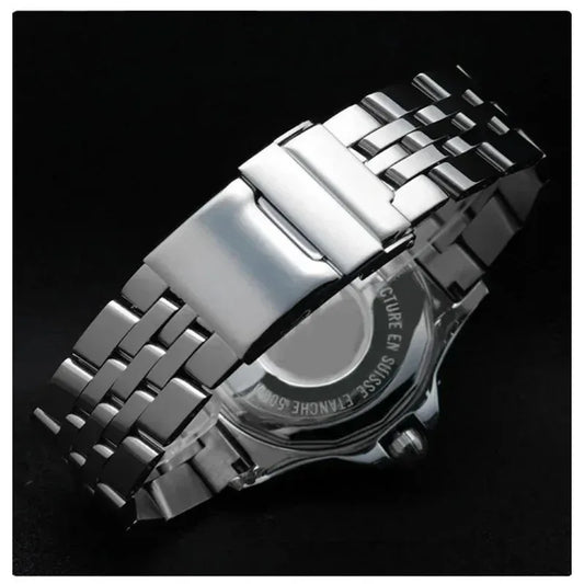 Cinturino per orologio Breitling da 18 mm, 20 mm, 22 mm e 24 mm per AVENGER NAVITIMER SUPEROCEAN in acciaio inossidabile massiccio.
