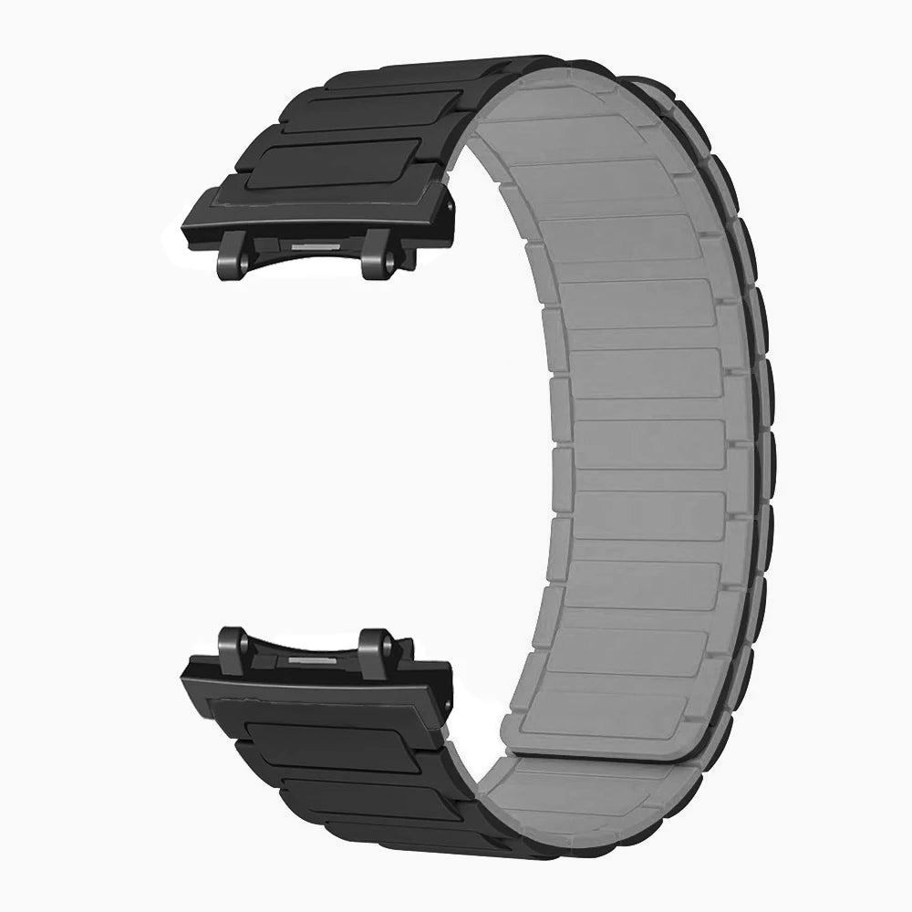 Silicone Magnetic Bracelet for Amazfit T-Rex 3 Pro, 48mm 44mm, for Huami Amazfit T Rex 3 2 1, Correa Strap