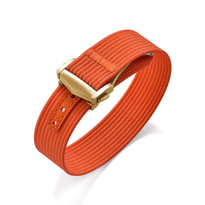 Bracelet de montre en nylon côtelé Omega avec fermoir déployant 18mm 20mm 22mm, bracelet sport en caoutchouc FKM pour Swatch MoonSwatch