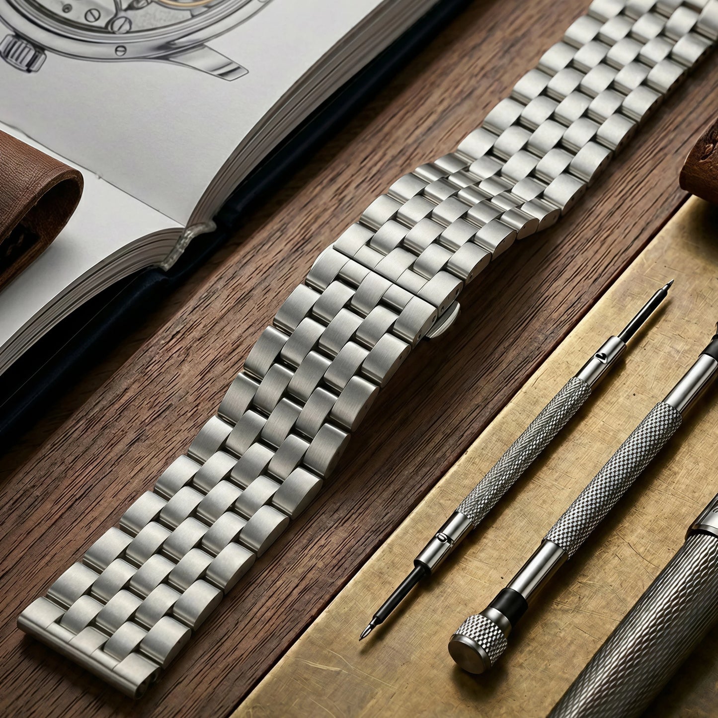 Bracelet de montre universel robuste, 20 22 24 26mm, en acier inoxydable massif, bracelet de remplacement en métal épais pour hommes