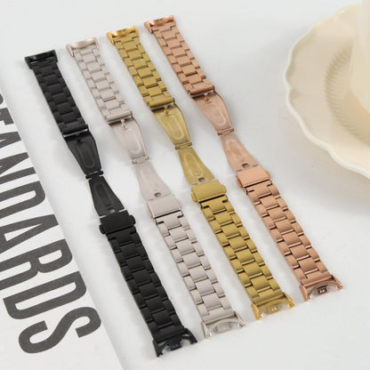 Stainless Steel Bracelet for Xiaomi Mi Band 10 9 8 Accessories Replacement Pulseira Xiaomi Smart Band 10 9 8 Metal Strap Correa