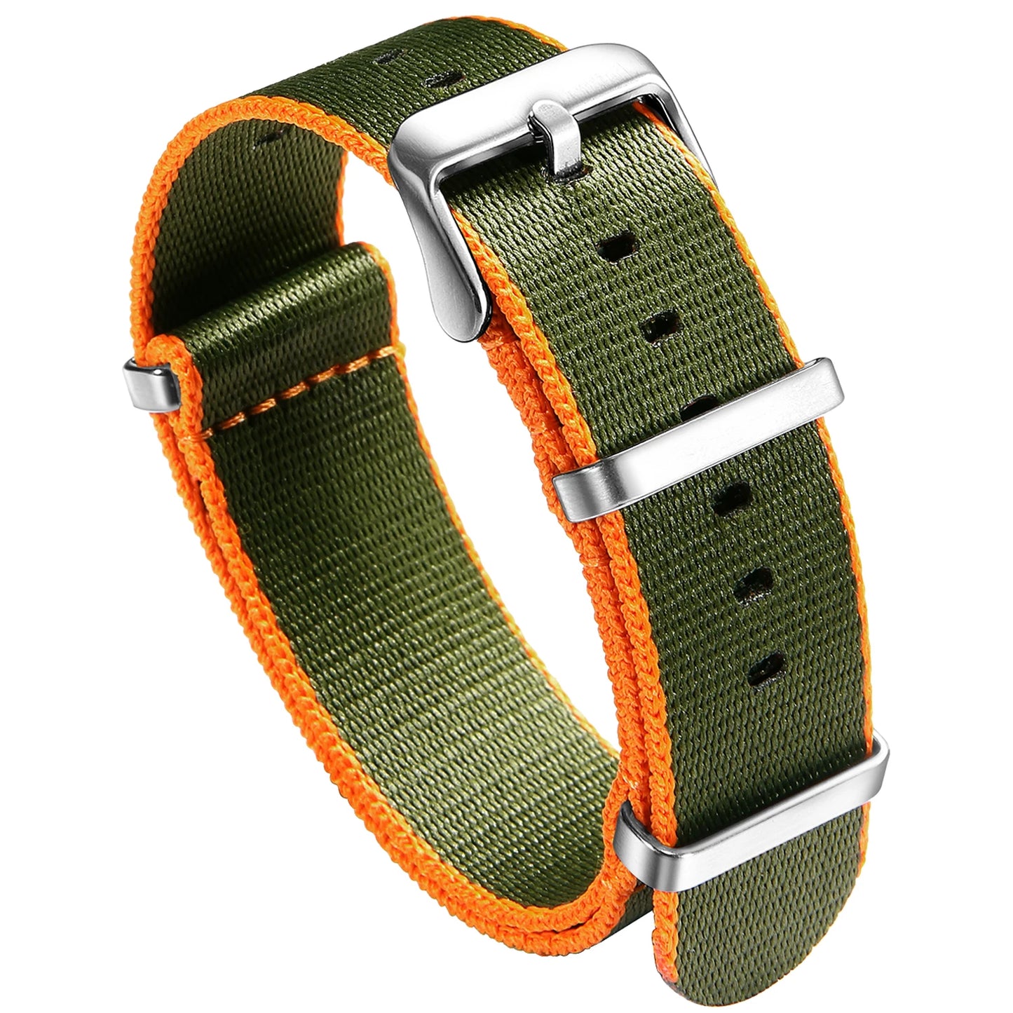 Bracelet de montre en Nylon 20mm 22mm bracelets de montre confortables boucle militaire lavable Blet pour hommes bracelets de montre