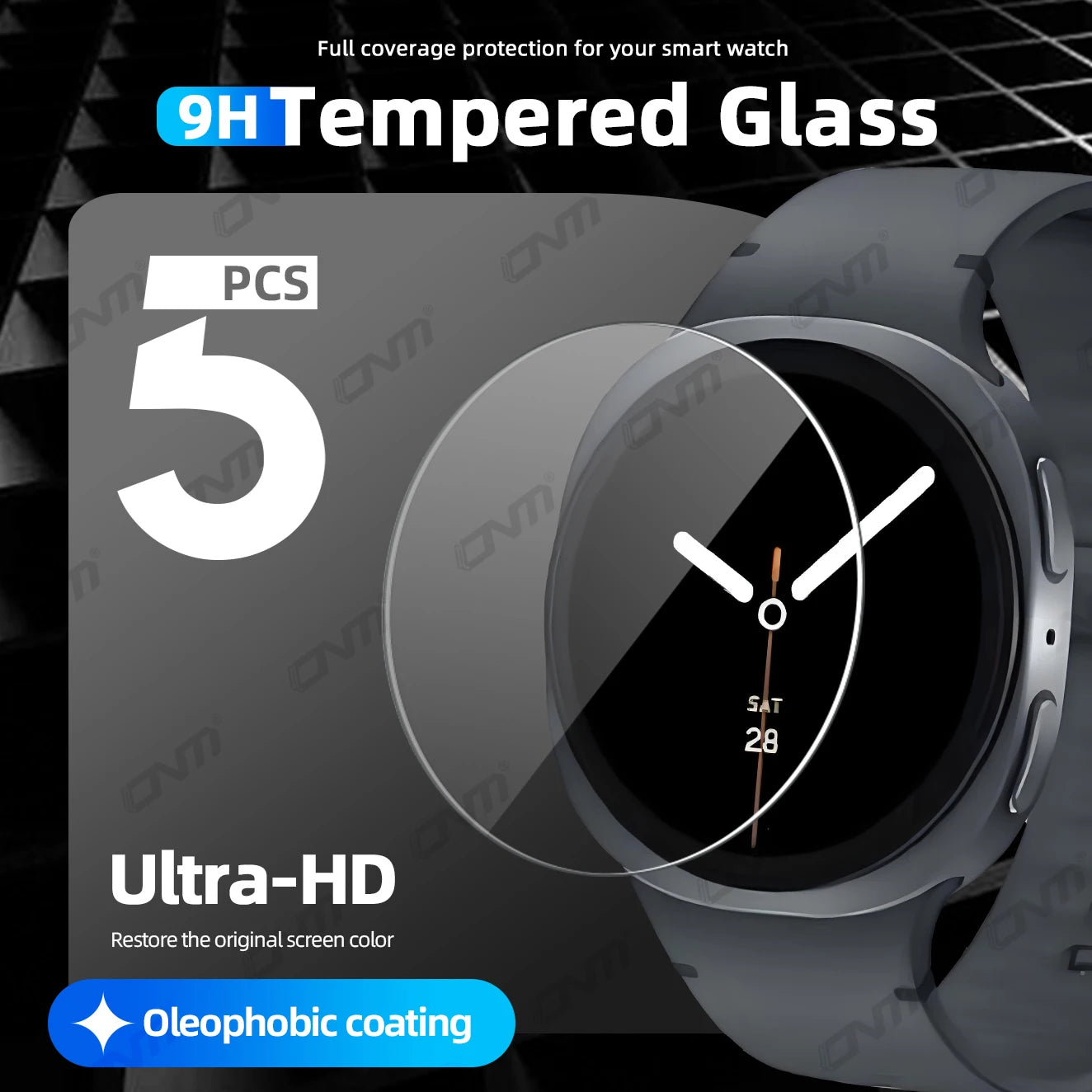 Tempered Glass for Samsung Galaxy Watch 8 Classic 40mm 44mm 46mm Ultra (2025) 47mm