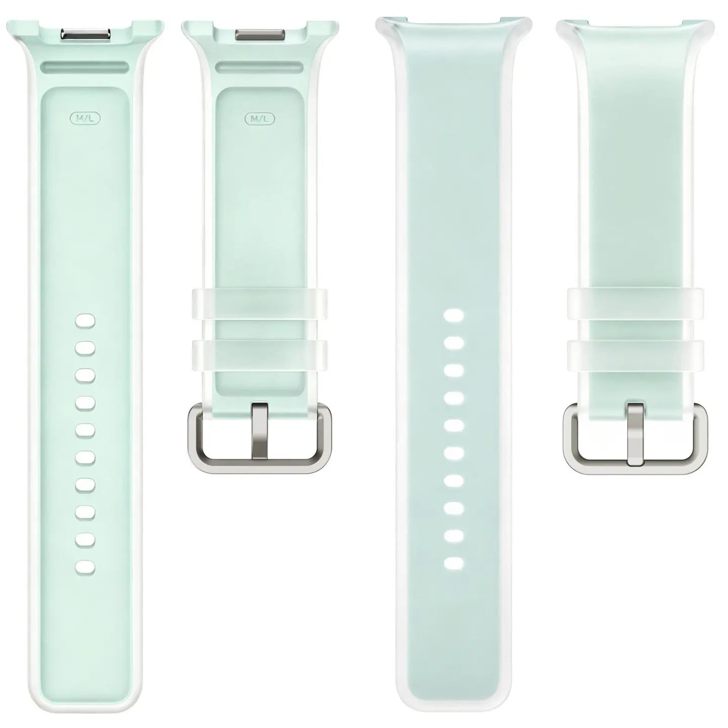 Bracelet de Sport en Silicone pour Samsung Galaxy Watch 8, 44mm 40mm, accessoires correa pulseira, Bracelet Galaxy Watch 8 classique 46mm