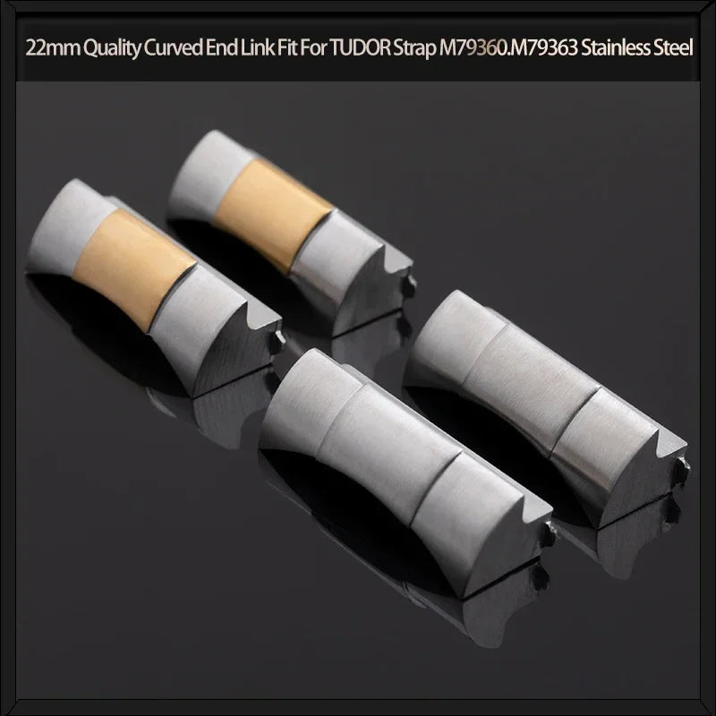 Maglia finale curva 20/21/22mm per bracciale TUDOR M79360.M79363, bracciale per orologio in acciaio inossidabile, accessori per orologi, connessione bracciale 1958 39mm