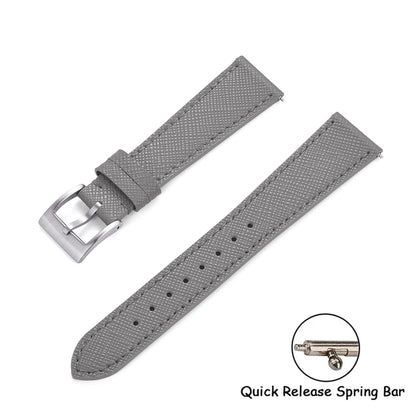 Cinturini per orologi in pelle di vitello di qualità cinturini per orologi in pelle Saffiano 18/19/20/21/22/23/24mm cinturini accessori per orologi