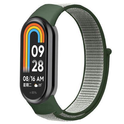 Bracelet à boucle en Nylon pour xiaomi Mi Band 10 9 8, Bracelet de remplacement, pulsera Xiaomi Smart Band 10 9 8 NFC
