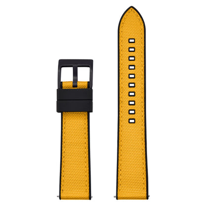 Bracelet de montre FKM en Nylon hybride de haute qualité 20mm 22mm bracelets de montre en caoutchouc fluoré en Nylon à dégagement rapide pour chaque marque montres de plongée
