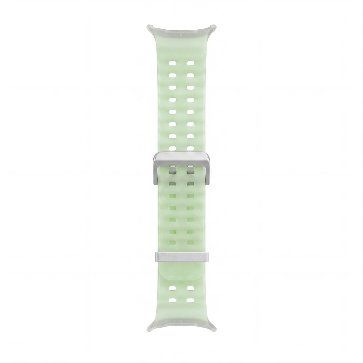Cinturino sportivo in silicone luminoso per Samsung Galaxy Watch Ultra, 47mm, Marine Band