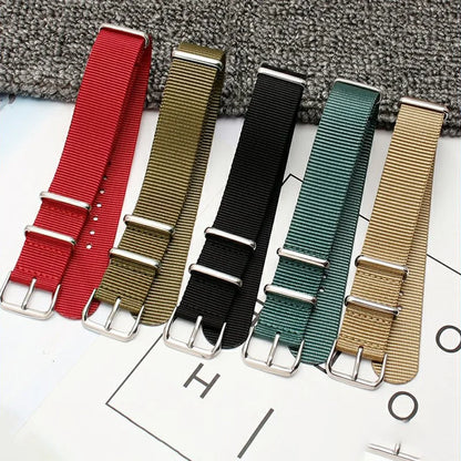 High-quality universal waterproof nylon watch strap, Water mesurost, outdoor, Briston SeATM DW, SeaghydrCitizen, JO18, 20mm