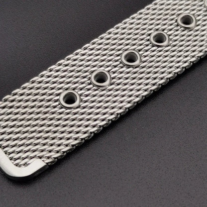 Bracelet en maille de luxe en acier inoxydable pour Omega Seam84, bracelet HouseWatch, accessoires de montre d'affaires, 300, 20mm, 22mm