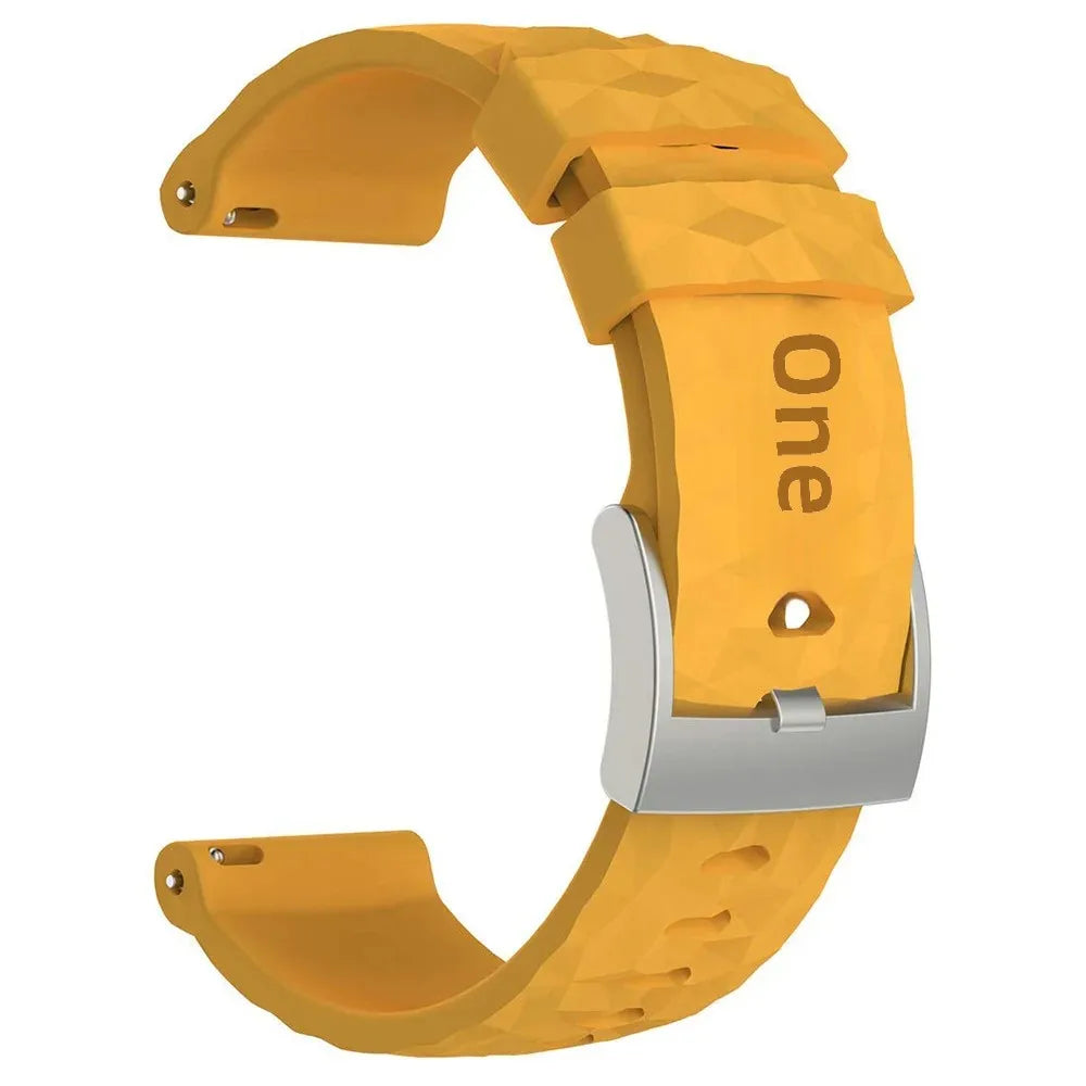 Suunto 9 Spartan outdoor HR bracelet, compatible with motorcycle electronic accessories, silicone material, durable and versatile