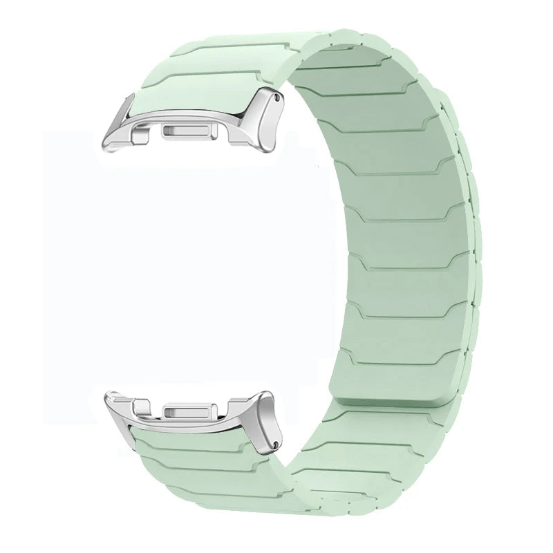 Bracelet magnétique en Silicone pour Samsung Galaxy Watch Ultra 2025, 47mm, pour Galaxy 8 40mm 44mm/8Classic 46mm, Bracelet de sport
