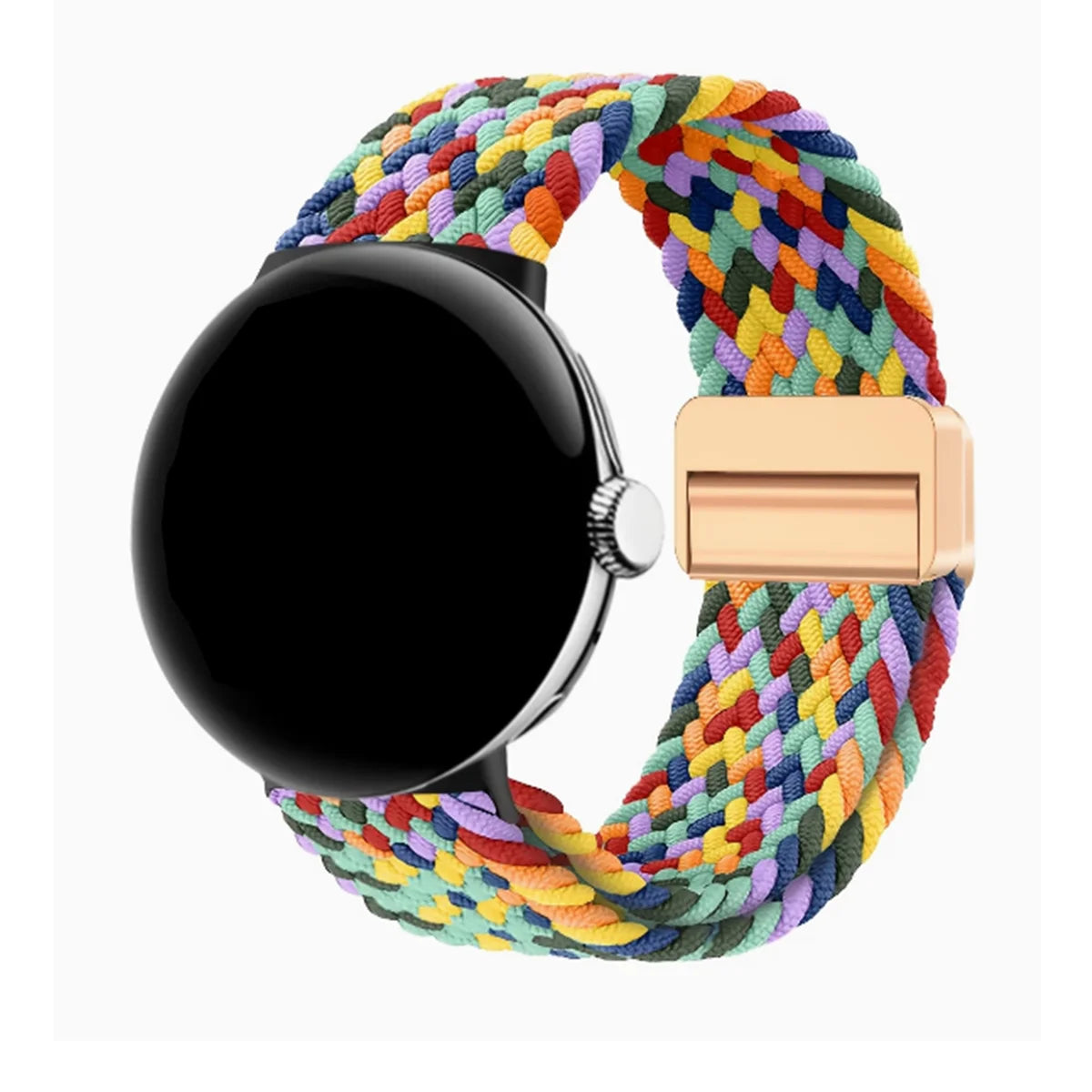 Cinturino elastico intrecciato per Google Pixel Watch 4, 41mm, braccialetto sportivo in nylon morbido, cinturino alla moda per Pixel Watch 3/2/1, 41mm