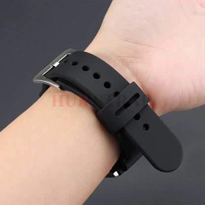 Rubber ring for watch strap, silicone loops for Casio, retainer holder, movable watch ring, circle, watch accessories