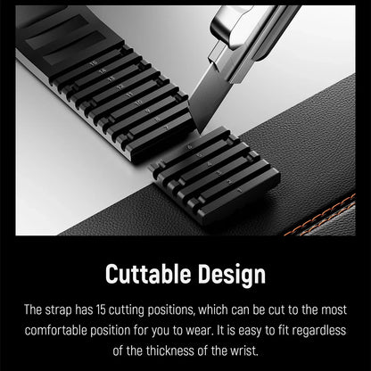 Bracelet de sport en Silicone pour Apple Watch Ultra 3/2, 49mm 46mm 45mm 44mm, Bracelet en métal de luxe pour iWatch série 11 10 9 8 7 Se