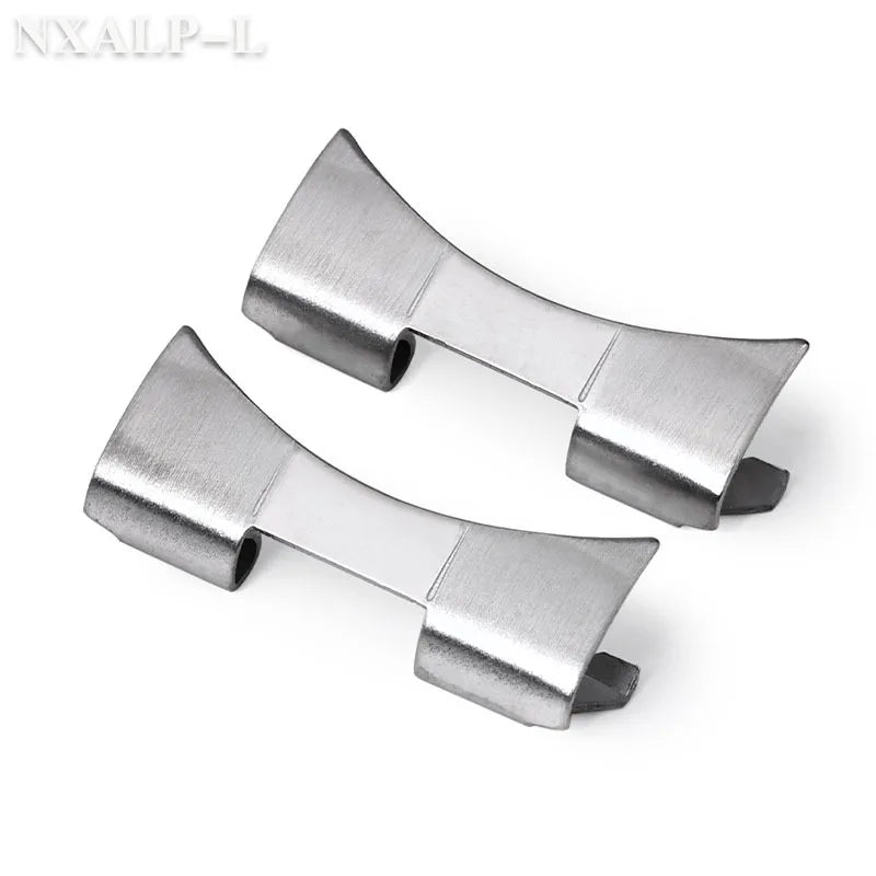 Maglie finali curve per Seiko SKX007 009, connettore adattatore in acciaio inossidabile Rolex, accessori per orologi 12/14/16/18/19/20/22mm, 2 pezzi