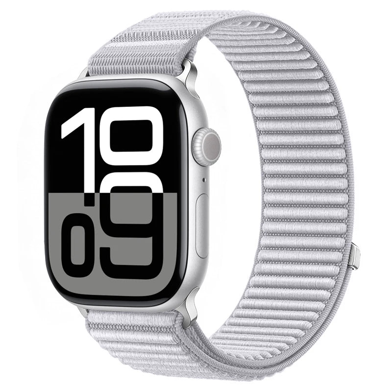 Correa deportiva de nailon con hebilla para Apple Watch de 46 mm 44 mm 40 mm 42 mm 45 mm 41 mm, correa para iWatch serie 11 SE 10 9 8 7 Ultra 3