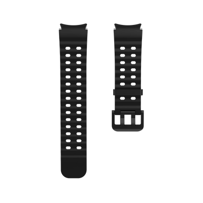 Ensemble d'accessoires pour Samsung Galaxy Watch 7/6 (40mm/44mm), 2 pièces, étui de protection ultra-résistant, bracelet respirant en verre trempé HD