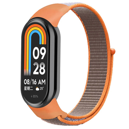 Bracelet à boucle en Nylon pour xiaomi Mi Band 10 9 8, Bracelet de remplacement, pulsera Xiaomi Smart Band 10 9 8 NFC