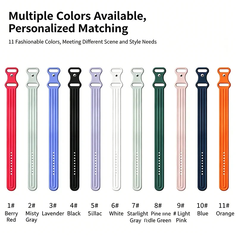 Bracelet en Silicone pour Google Fitbit Air, bracelet de remplacement réglable pour Fitbit Air, accessoires de suivi d'activité physique