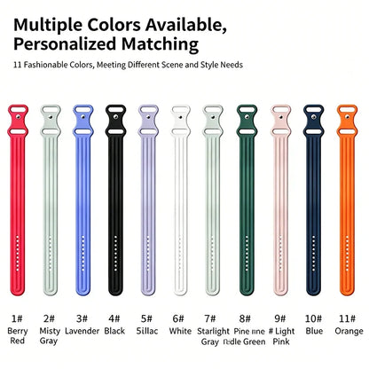 Bracelet en Silicone pour Google Fitbit Air, bracelet de remplacement réglable pour Fitbit Air, accessoires de suivi d'activité physique