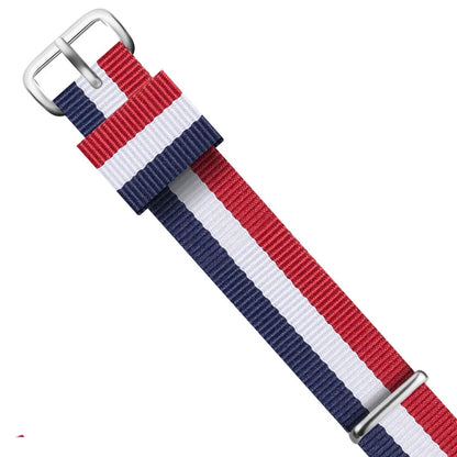 Cinturino per orologio da uomo e da donna, in nylon premium da 18mm e 20mm, color oro rosa e argento, per Daniel Wellington