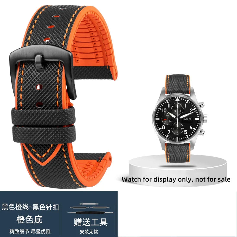 Per Casio Swordfish MDV-106 Marlin MDV106 Cinturino MDV107 MTPVD01 Cinturino in gomma Ghost Water 5374 Cinturino 22mm Cinturino sportivo