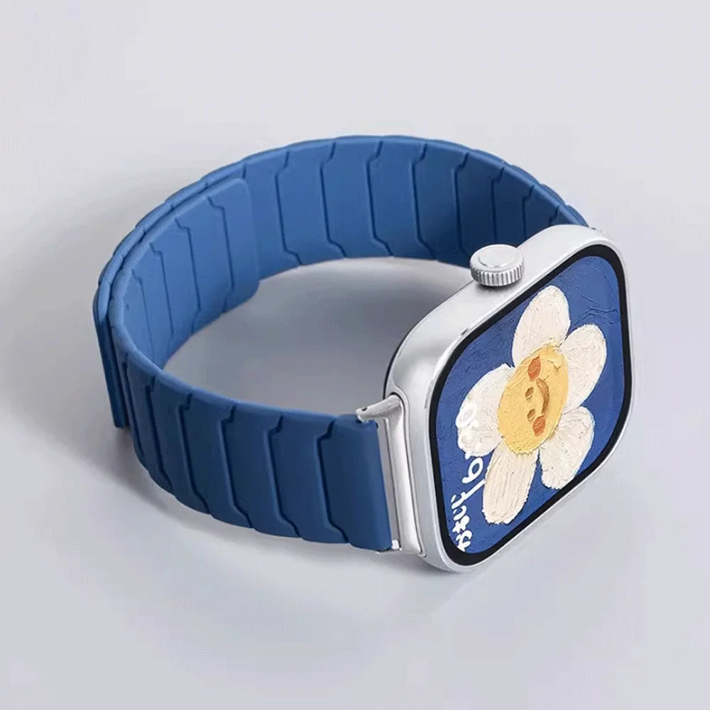 Bracelet magnétique en silicone pour Redmi Watch 5 Active Lite 3 Active Lite, bracelet réglable pour Redmi Watch 6 5 4