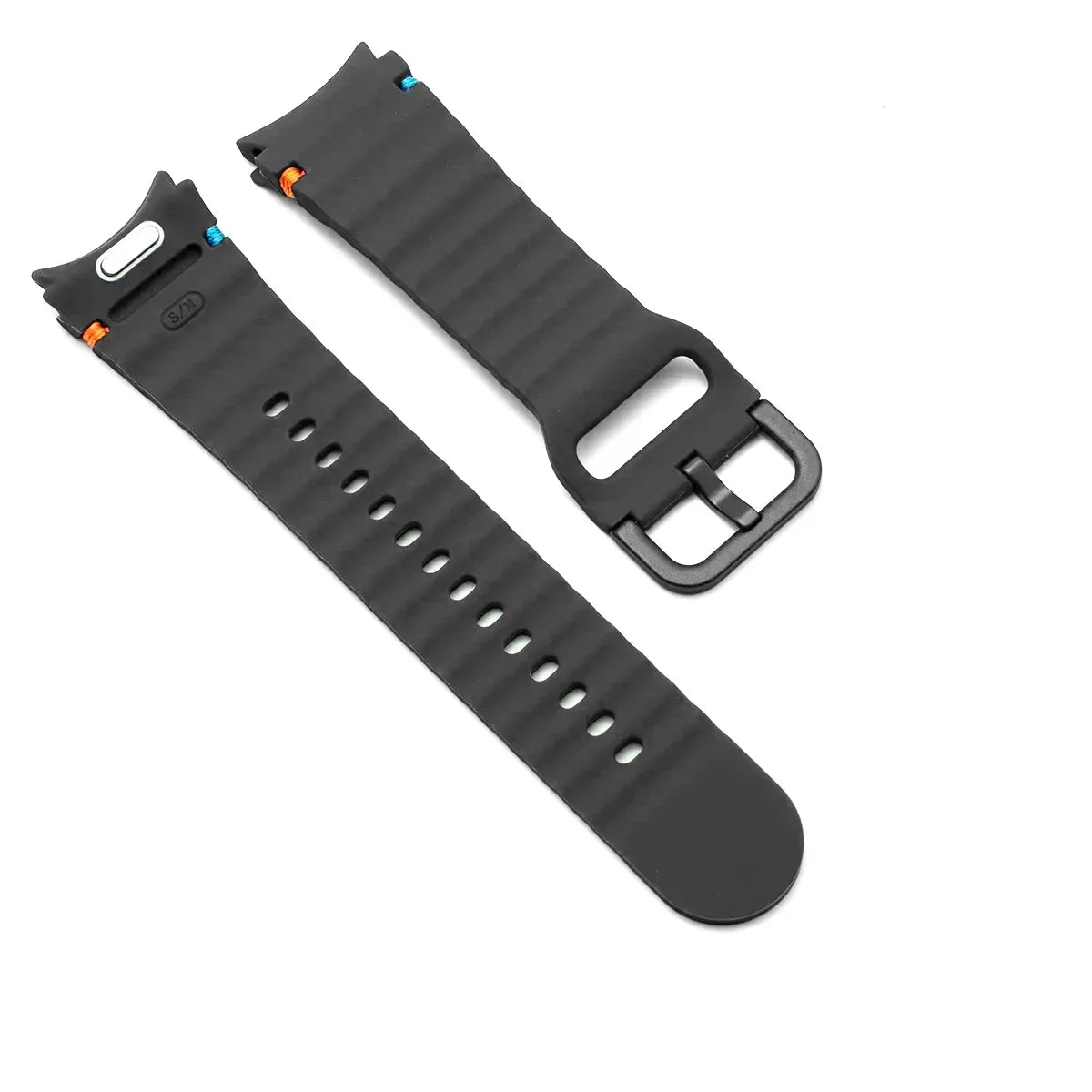 Cinturino originale in silicone senza spazi, regolazione rapida, per Samsung Galaxy Watch 7 6 5 4 40mm 44mm, 5Pro 45mm 6 Classic 43mm 47mm