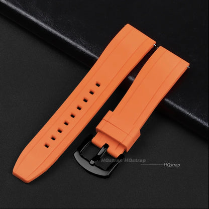 Cinturino per orologio in silicone di alta qualità, cinturino in gomma a sgancio rapido 20mm 22mm, bracciale di ricambio, accessori per donne e uomini