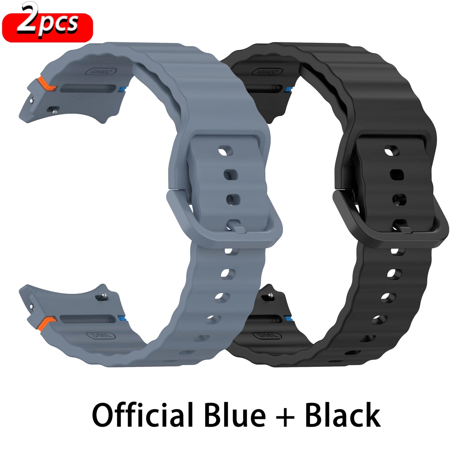 Bracelet de sport en silicone pour Samsung Galaxy Watch, Correa Watch6 Classic, Bracelet, 7, 6, 5, 4, FE, 44mm, 40mm, Pro 45mm, 43mm, 47mm, Original