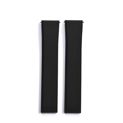 CTS FKM High Quality Fluoro Rubber Quick Release Watch Straps Soft 19/20/21/22mm for Dive Watch Unisex Cut to Size