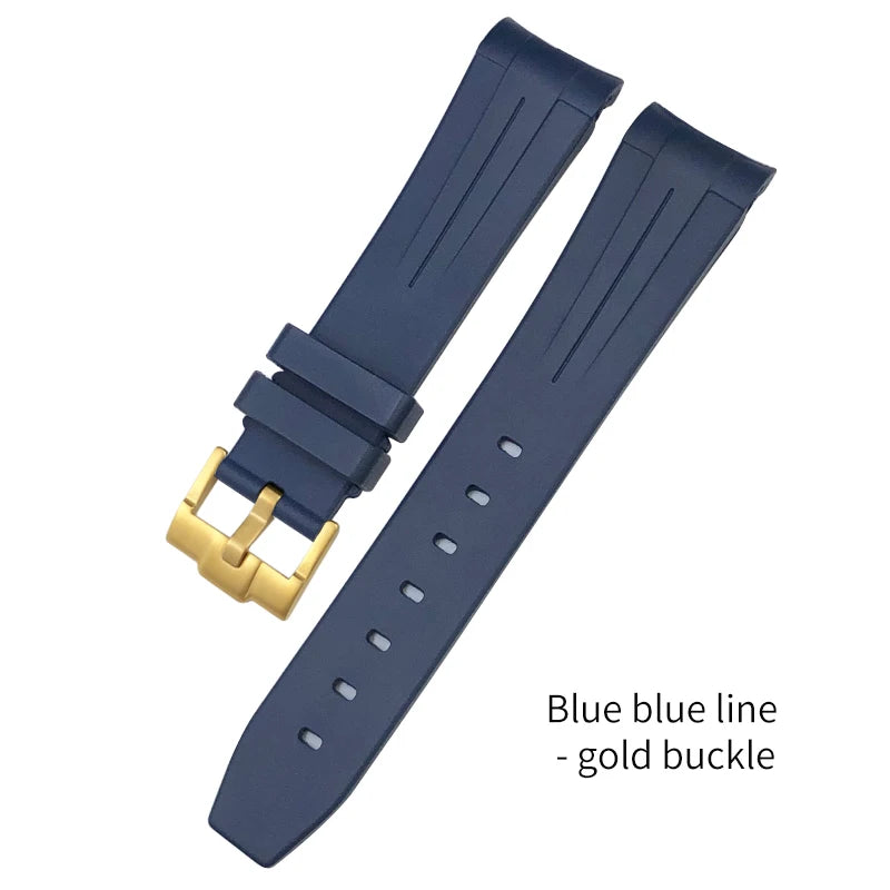 Bracelet de montre pour Rolex Submariner en caoutchouc - Premium