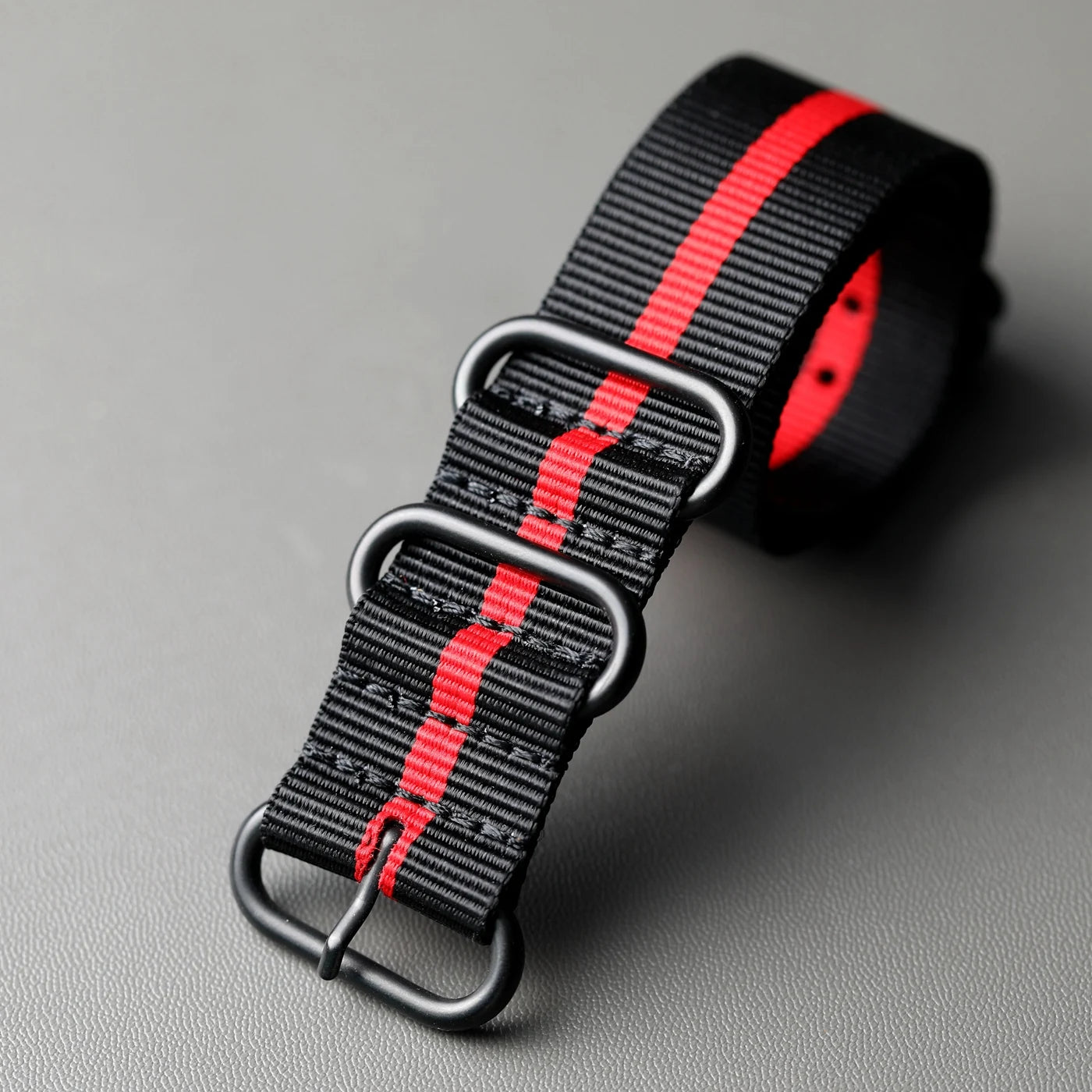 Nylon Watch Strap, 20MM 22MM 24MM, Wear-Resistant, Waterproof, Flexible, Black Green Retro G10 Pilot Watch Band