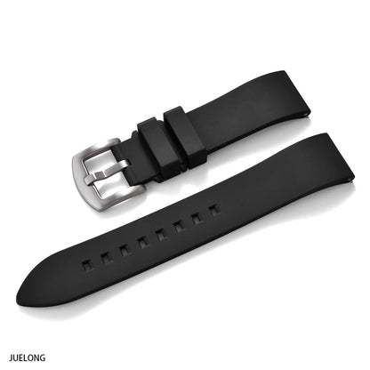 Premium fluoroelastomer rubber watch strap, FKM quick-release watch strap 18-19-20-21-22-23-24mm for every brand of dive watch