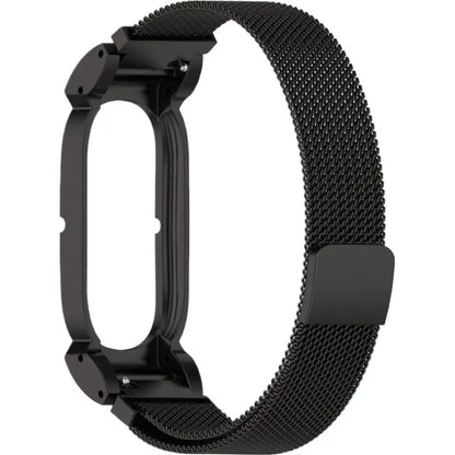 Milanese Loop + Case for Google Fitbit Air, Adjustable Breathable Sport Replacement Strap, Lightweight, for Men and Women