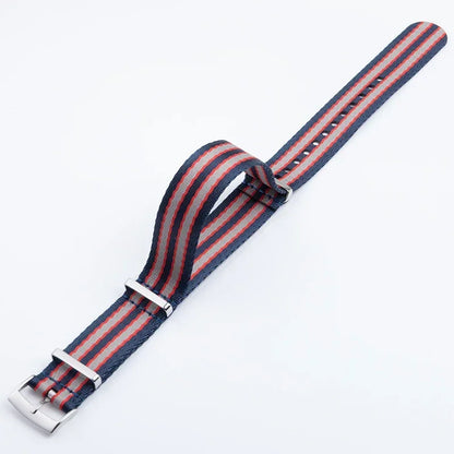 Accessori per bracciale orologio in nylon ad alta densità, 20mm 22mm, per Longines Omega Seamaster 007 TAG HEUER Tudor Rolex