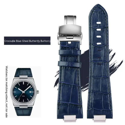 Pour Tissot 1853 Super Player PRX série T137.410/T137.407 bracelet de montre en cuir véritable T137 bracelet de montre en cuir surélevé pour hommes 12mm