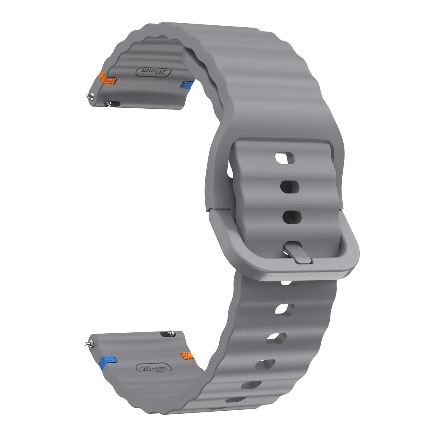 20/22mm Music Watchband for Garmin Forerunner 265 165 245 255 645, for Garmin Vivoactive 3 4 5/Venu 3 sq 2 Plus/Approach S12