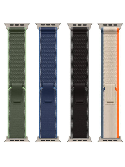 Cinturino Trail Loop per Apple Watch Ultra 3 2, 49mm 46mm 44mm 45mm 40mm 41mm 42mm, Braccialetto Correa iWatch serie 11 10 SE 9 8 7