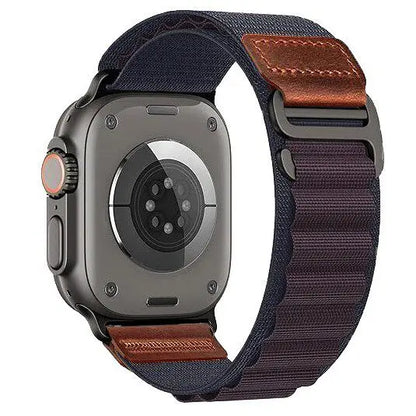 Bracelet en cuir Alpine Loop pour Apple Watch Ultra Series 11 10 9 8 7 6 5 SE