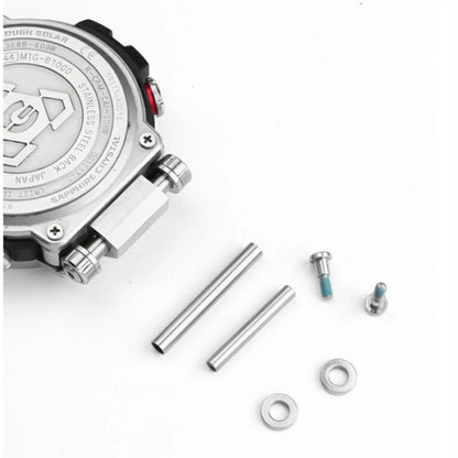 Pour G-SHOCK 5544 mol MTG-B1000 bracelet de montre FiosphScrew plus récent Connexion plus récent Pin Argent Noir Avec Outils B1000 Montre Accessoires