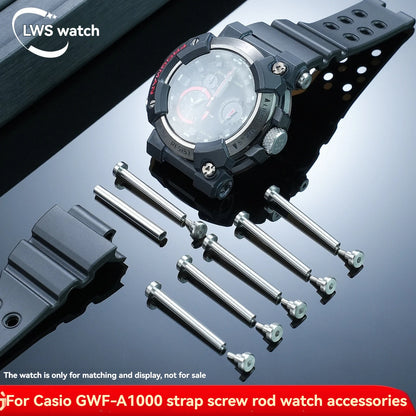 Bracelet de montre Frogman de septième génération pour CASIO GWF-A1000, série GWF A1000, tige de connexion à vis en acier inoxydable avec outils