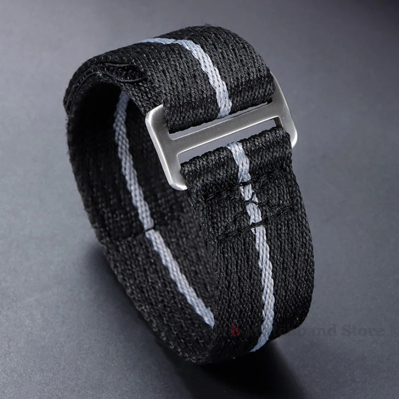 Bracelet de montre en Nylon pour Bracelet de montre Tudor Bracelet en tissu de toile tissé pour Seiko hommes femmes remplacement Bracelet de Sport militaire 20 22mm
