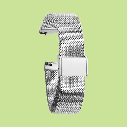 20mm Braided Stainless Steel Mesh Band for Railmaster No Time To Die 007