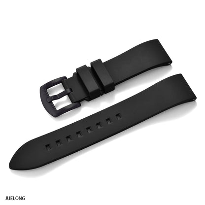 Premium fluoroelastomer rubber watch strap, FKM quick-release watch strap 18-19-20-21-22-23-24mm for every brand of dive watch