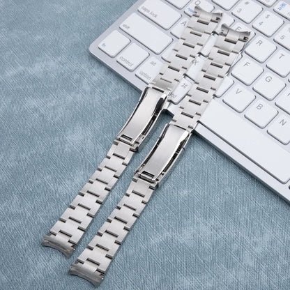 Bracelet de montre en acier inoxydable 316L de qualité 20mm, avec boucle Glidelock, pour bracelet Rolex Submariner GMT