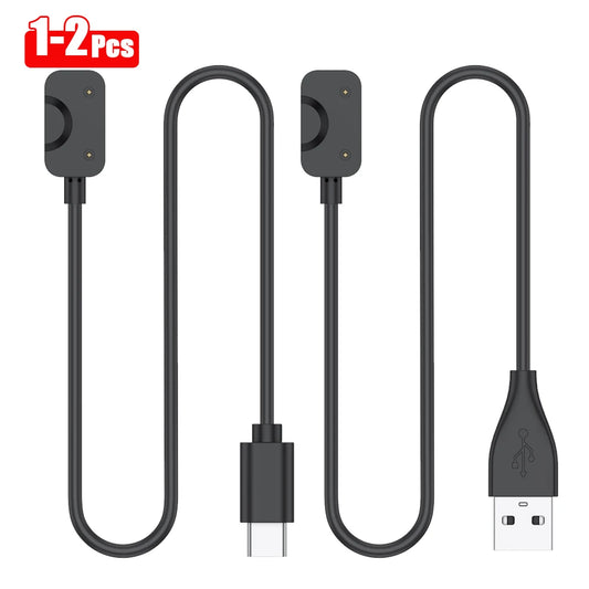 1-2 pièces 100cm USB Type C chargeur rapide magnétique pour Samsung Galaxy Fit 3 câble de chargement pour Samsung Galaxy Fit 3 adaptateur de montre